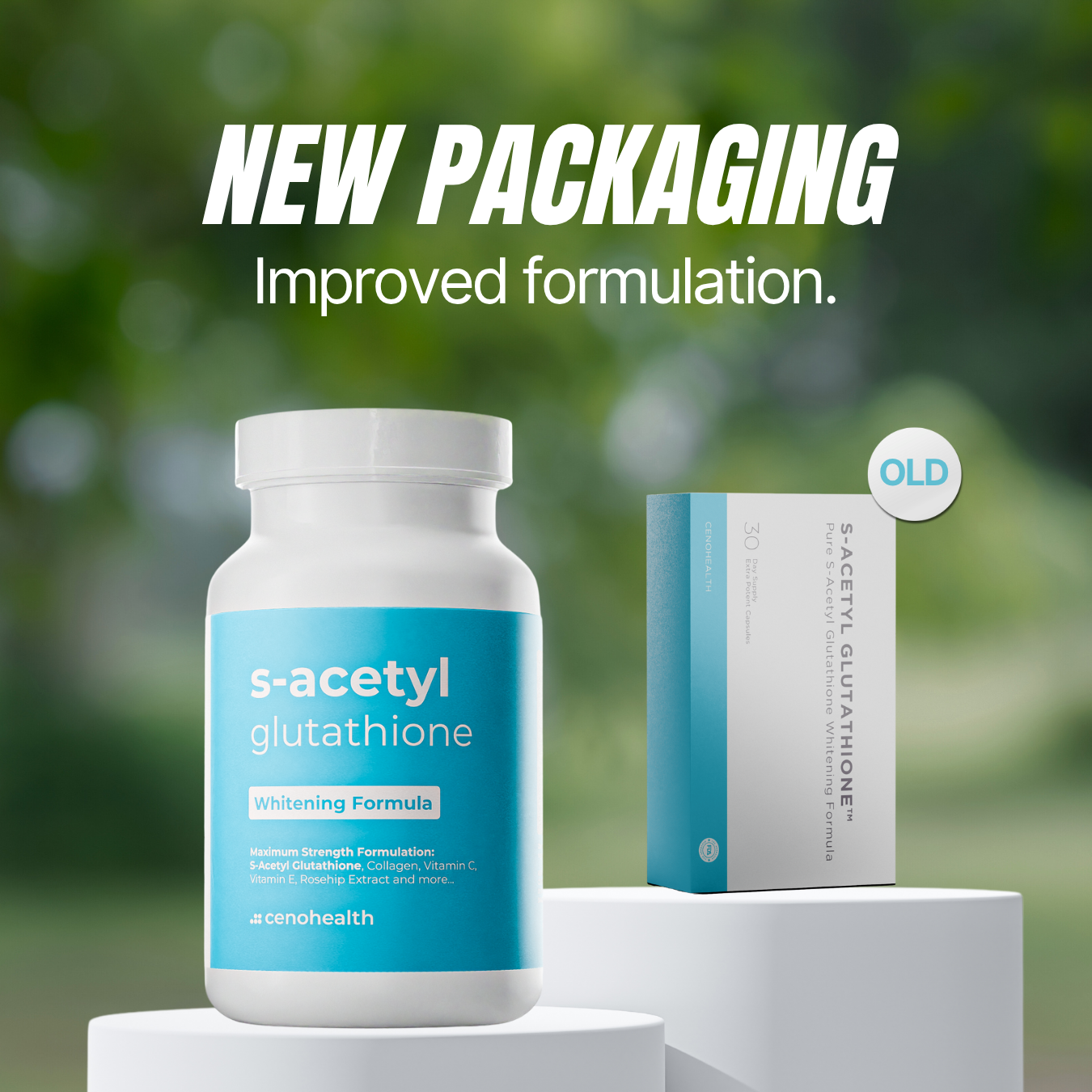 S-Acetyl Glutathione Whitening Capsule Supplement