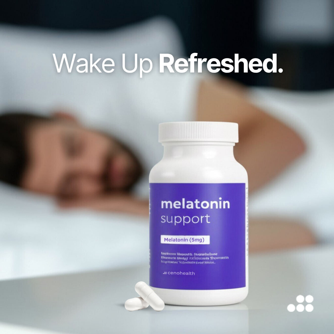 Melatonin Sleep Support Pure 5MG Melatonin L-Theanine